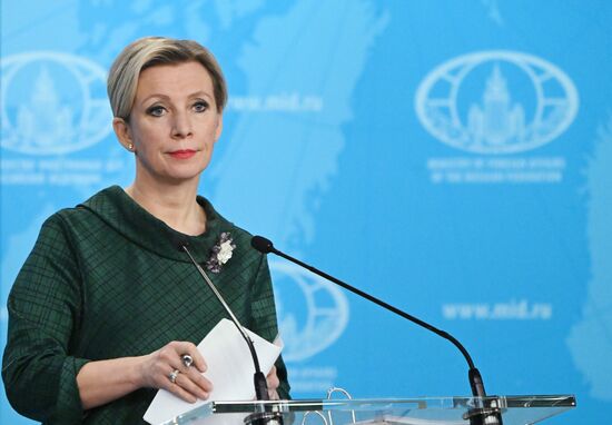 Russia Zakharova Briefing