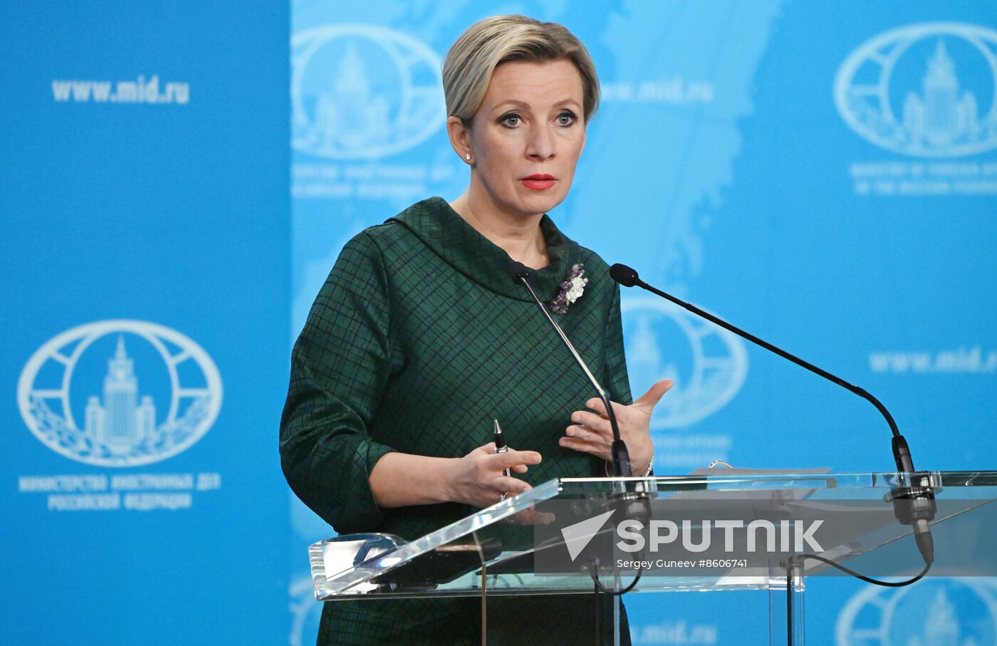 Russia Zakharova Briefing