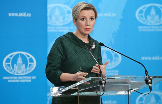 Russia Zakharova Briefing