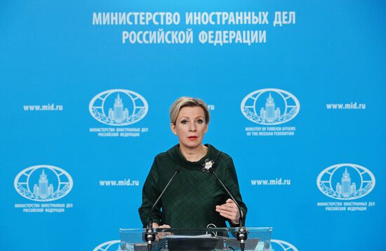 Russia Zakharova Briefing