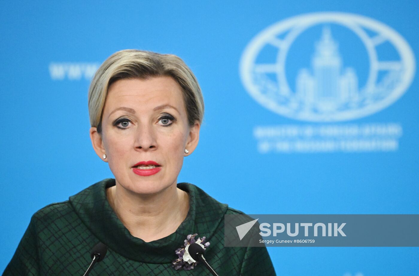 Russia Zakharova Briefing