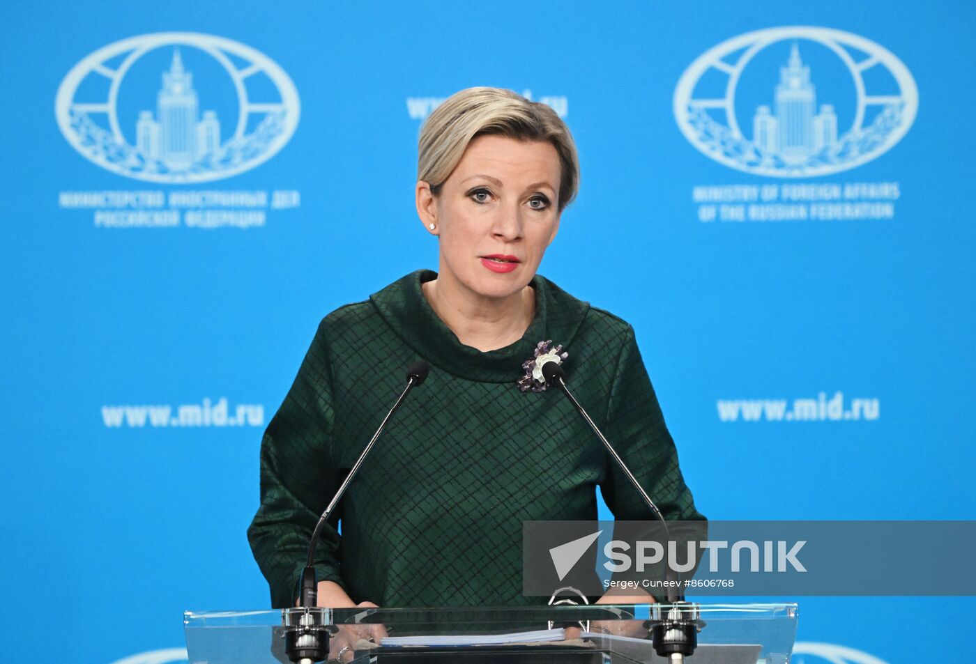 Russia Zakharova Briefing