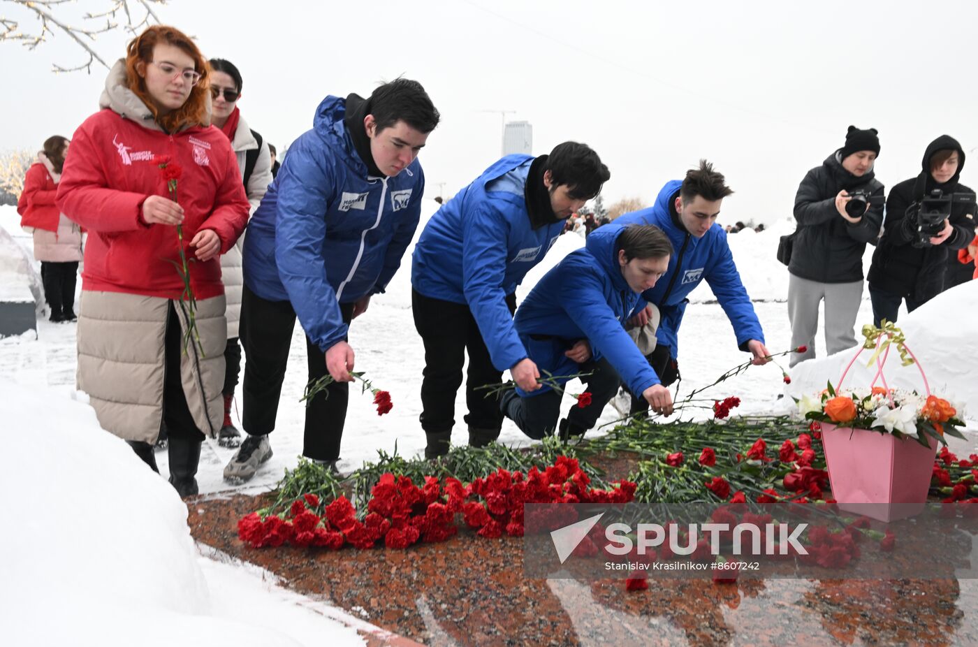 Russia Regions WWII Leningrad Siege Lifting Anniversary