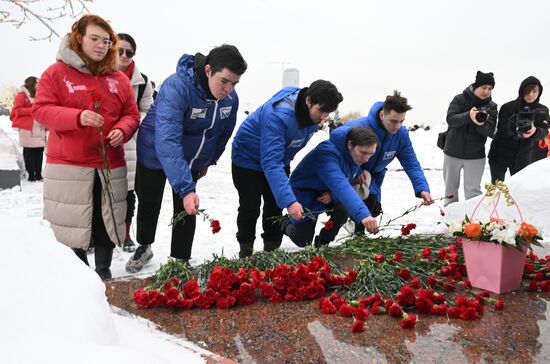 Russia Regions WWII Leningrad Siege Lifting Anniversary