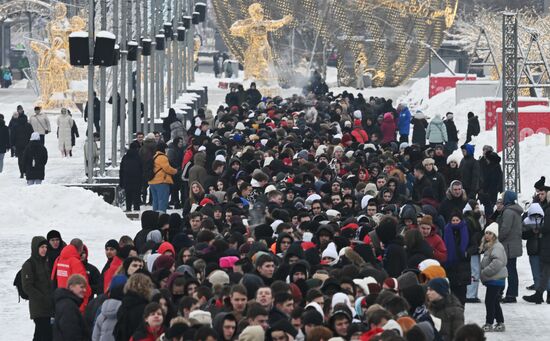 Russia Regions WWII Leningrad Siege Lifting Anniversary