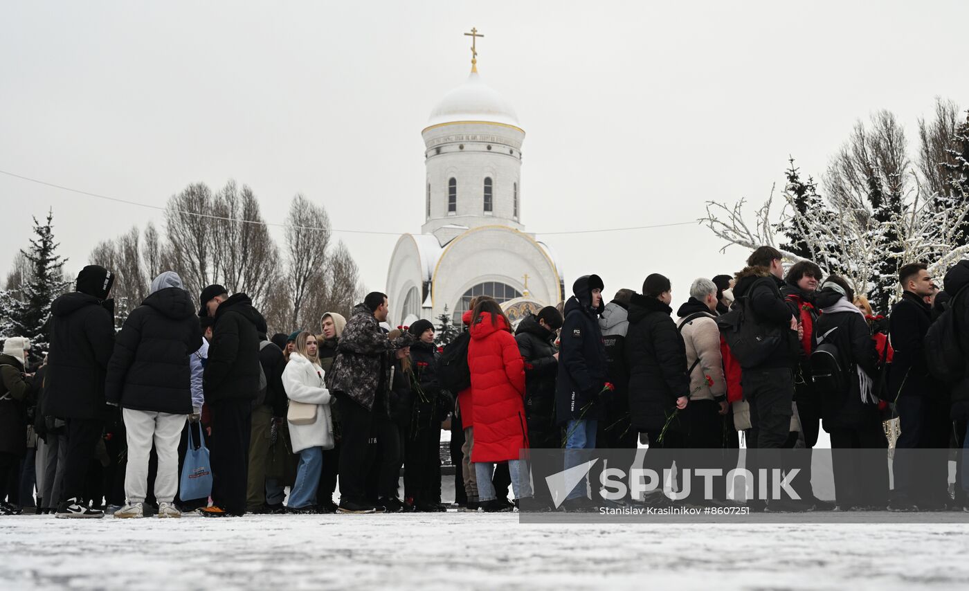 Russia Regions WWII Leningrad Siege Lifting Anniversary