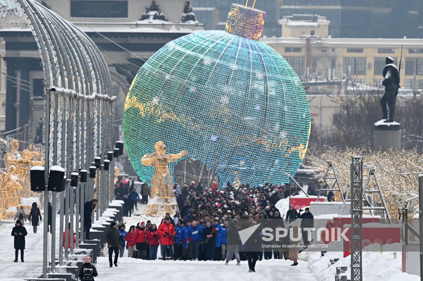 Russia Regions WWII Leningrad Siege Lifting Anniversary