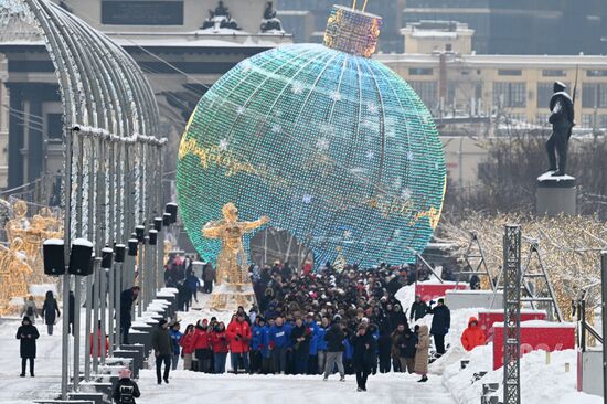 Russia Regions WWII Leningrad Siege Lifting Anniversary