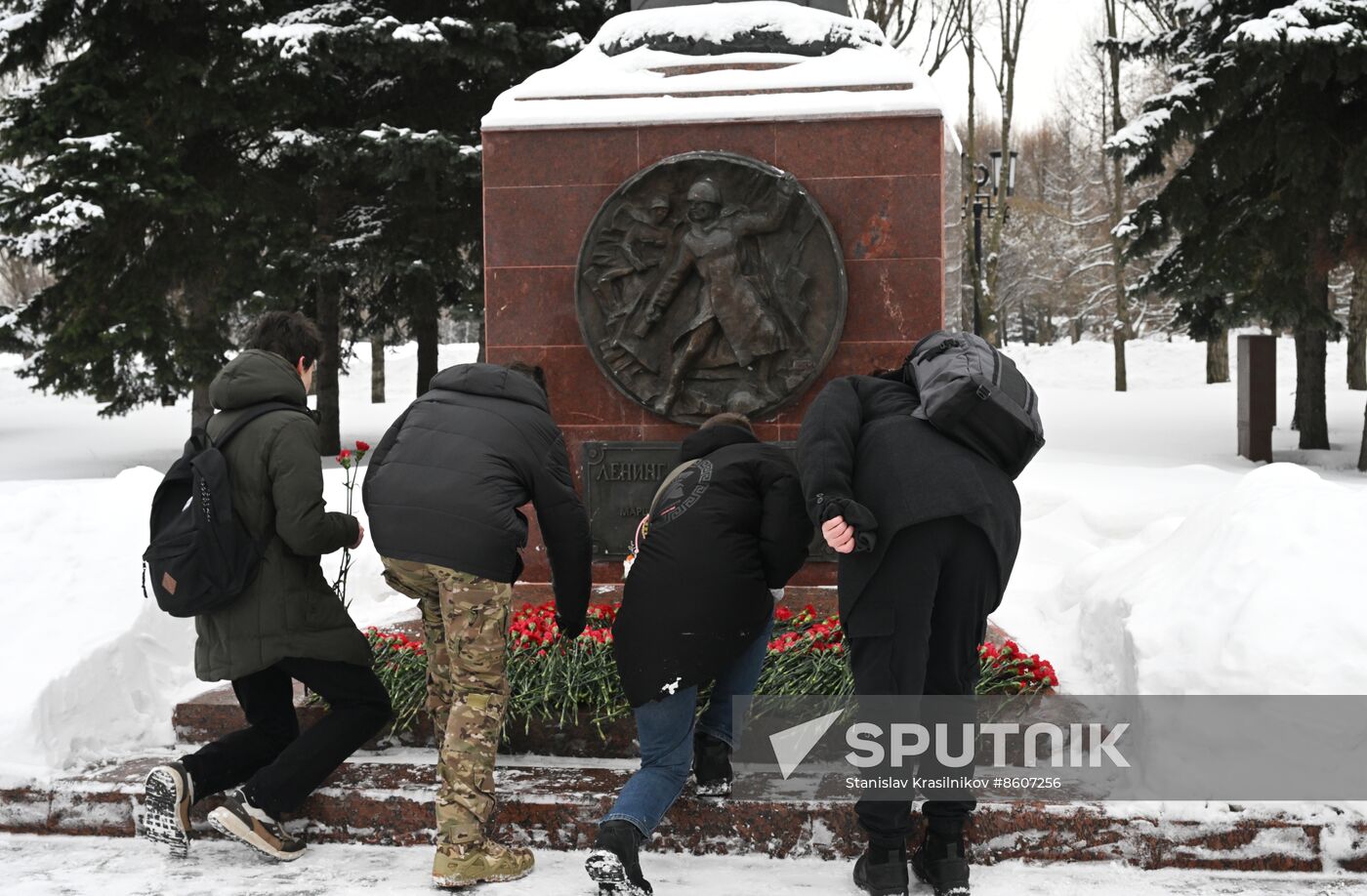 Russia Regions WWII Leningrad Siege Lifting Anniversary