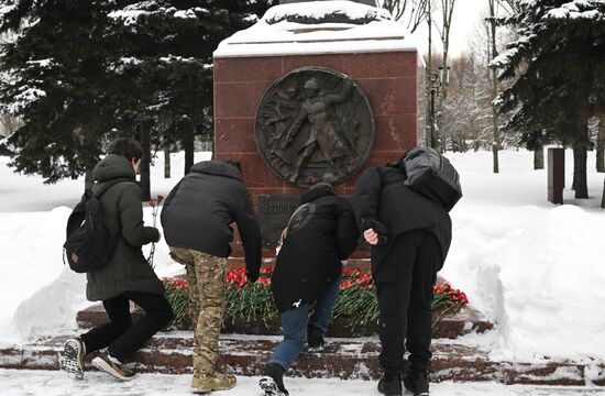 Russia Regions WWII Leningrad Siege Lifting Anniversary