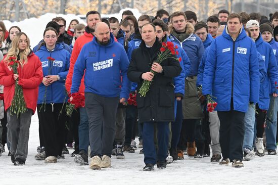 Russia Regions WWII Leningrad Siege Lifting Anniversary