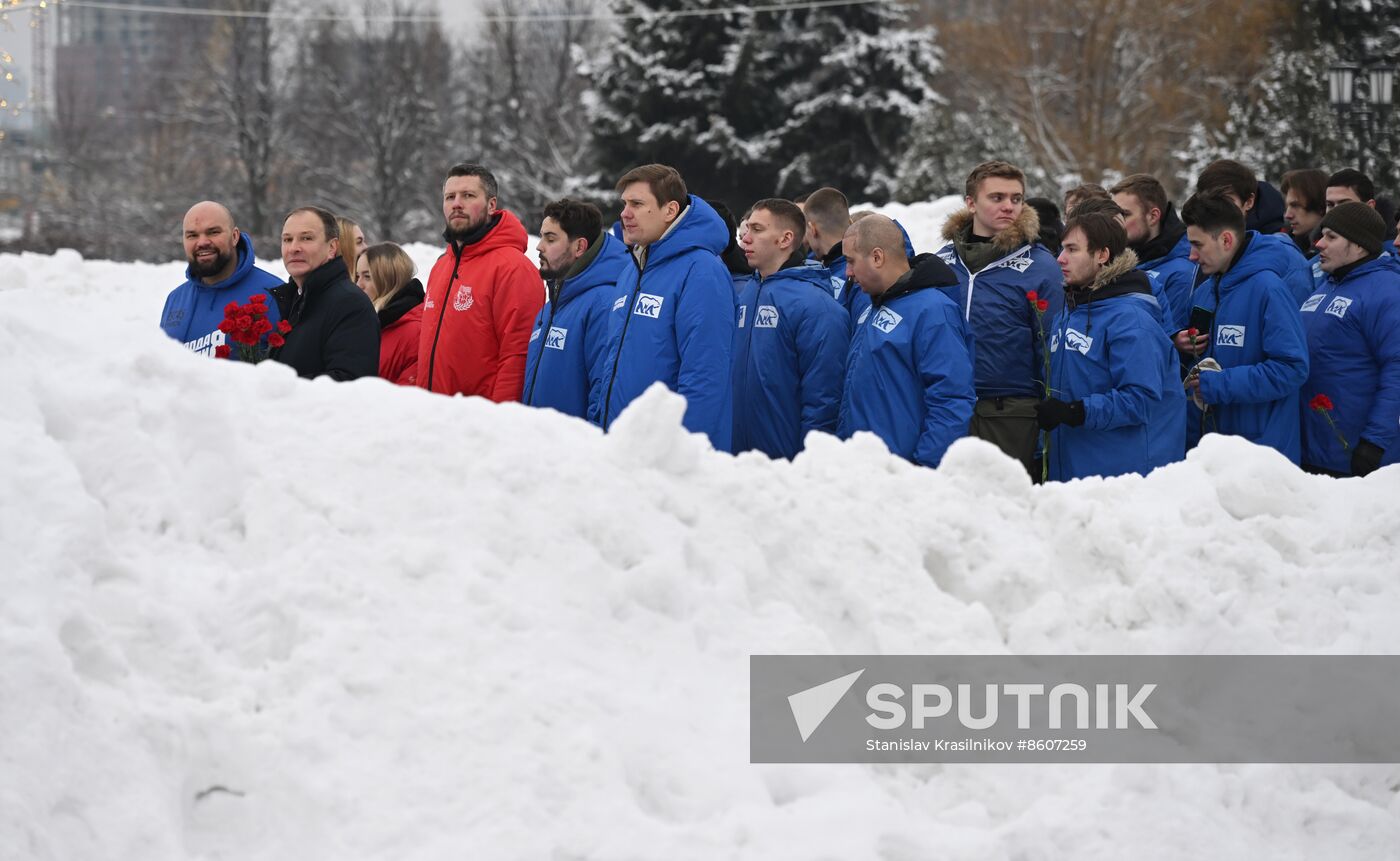 Russia Regions WWII Leningrad Siege Lifting Anniversary