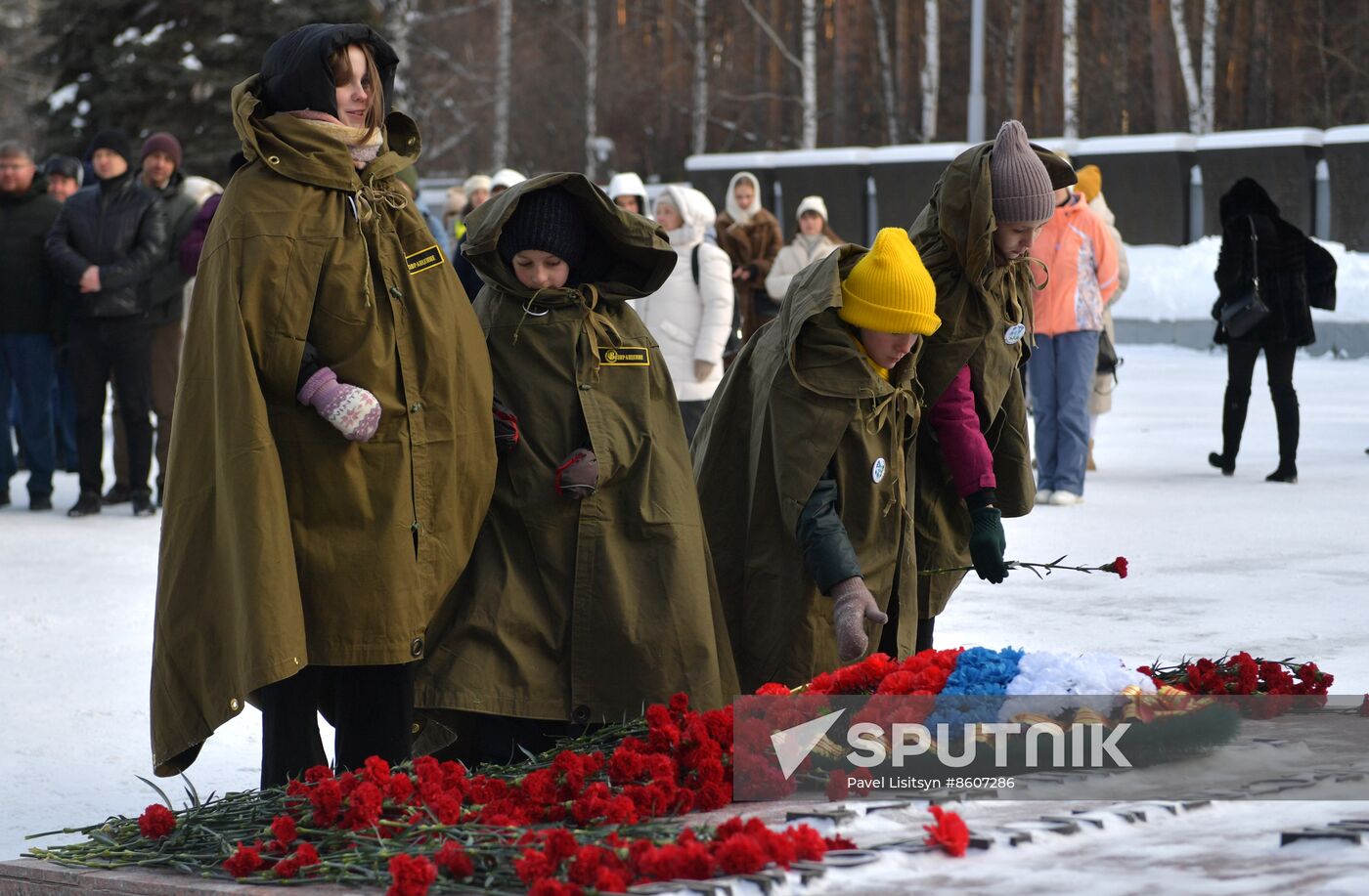 Russia Regions WWII Leningrad Siege Lifting Anniversary