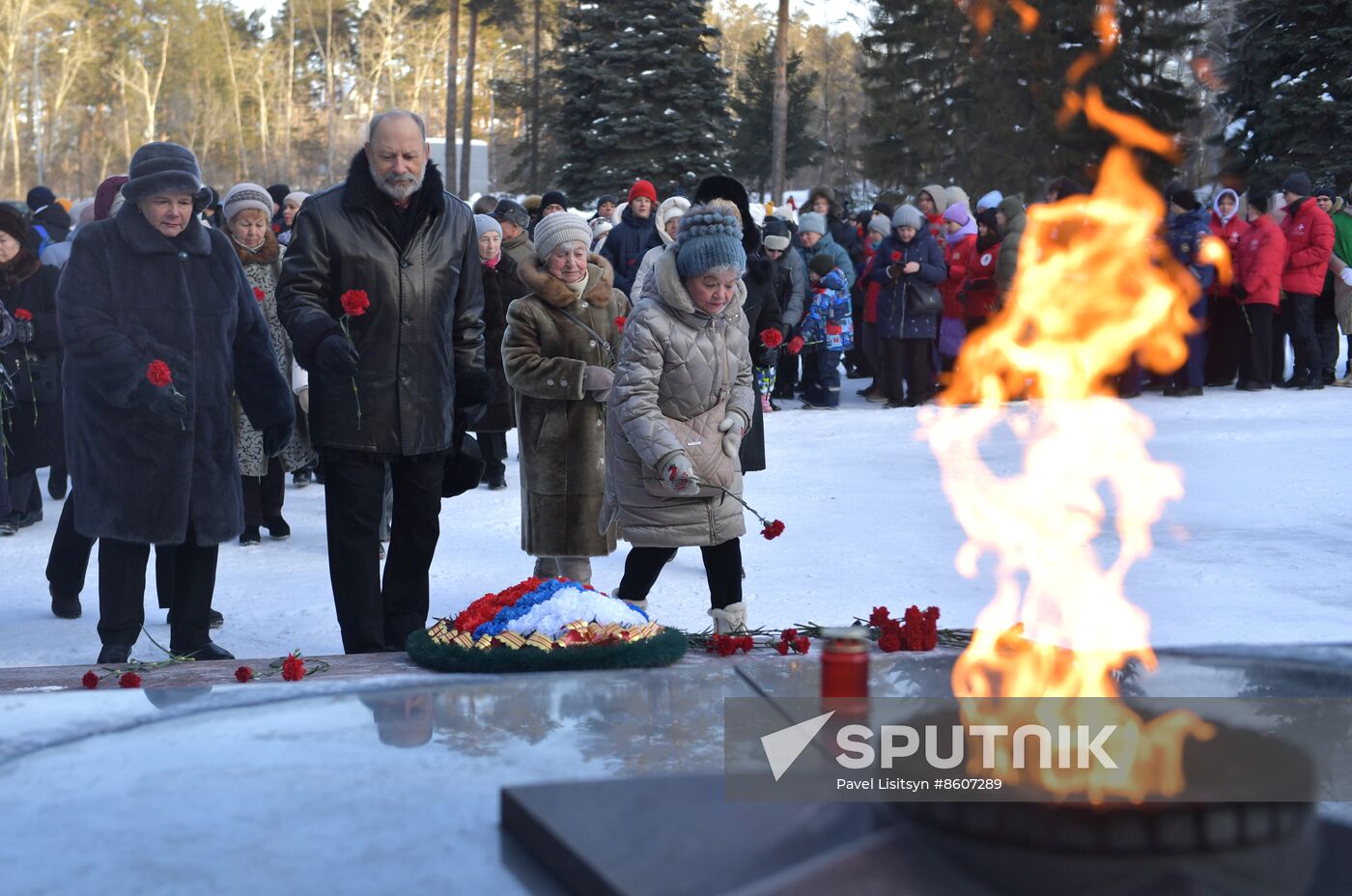 Russia Regions WWII Leningrad Siege Lifting Anniversary