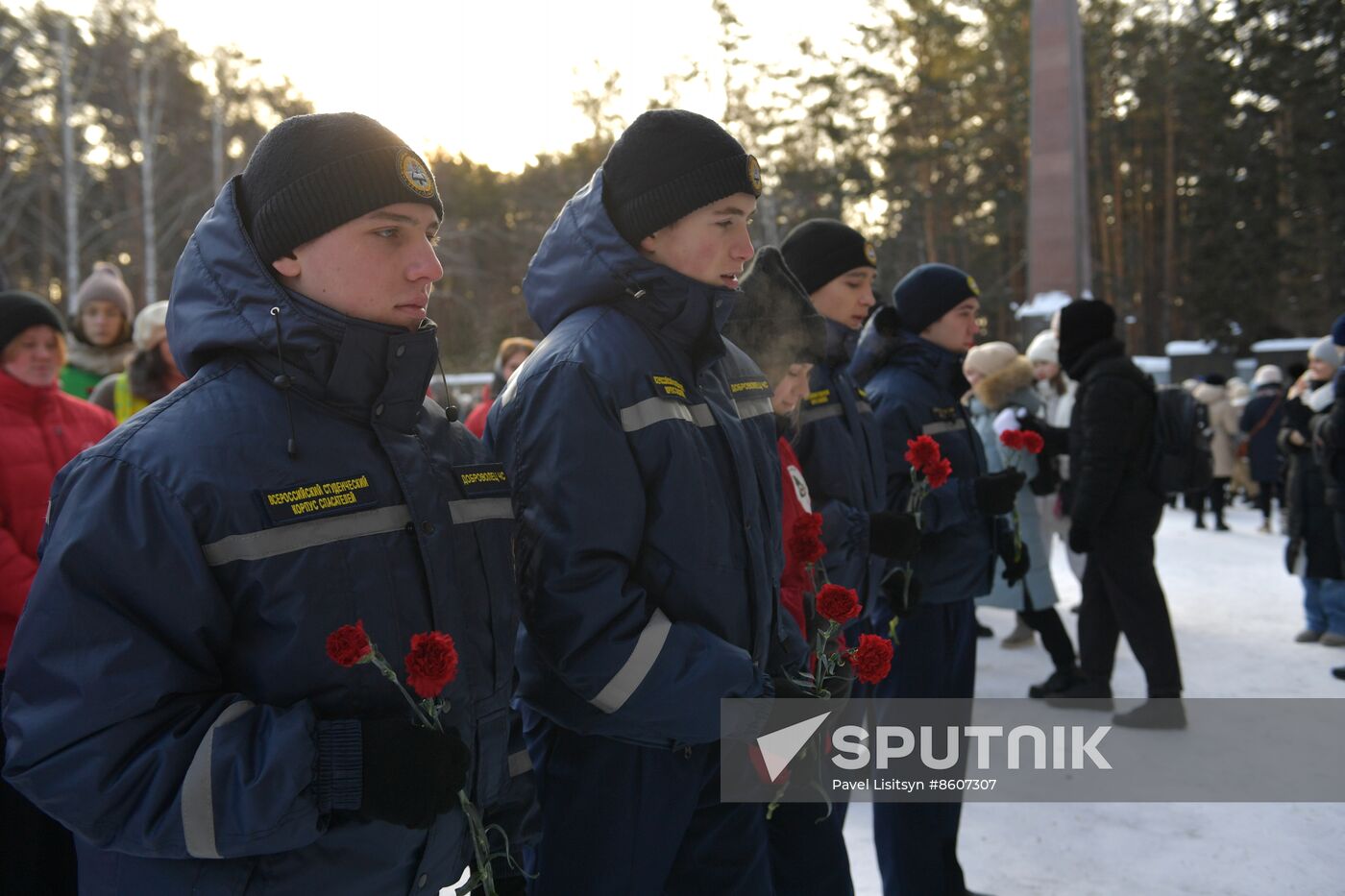 Russia Regions WWII Leningrad Siege Lifting Anniversary