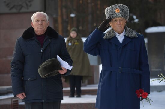 Russia Regions WWII Leningrad Siege Lifting Anniversary