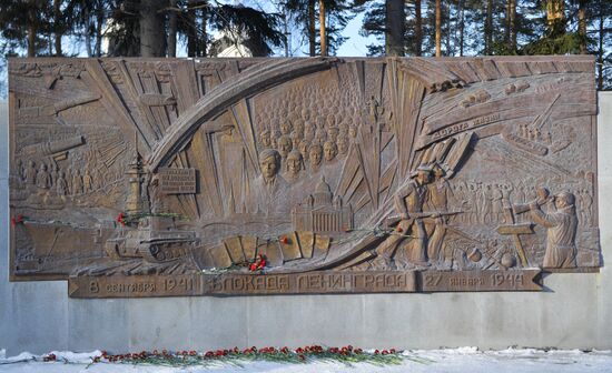 Russia Regions WWII Leningrad Siege Lifting Anniversary