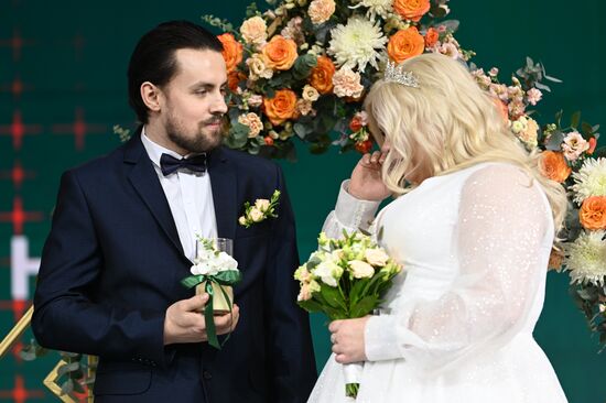 RUSSIA EXPO. Energy Connects Hearts: Wedding of energy industry workers