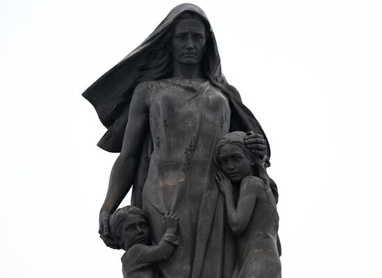 Russia WWII Leningrad Siege Lifting Anniversary Memorial Complex