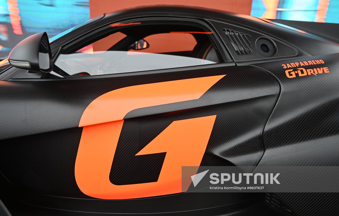 RUSSIA EXPO. Presentation of Rossa, new Russian supercar