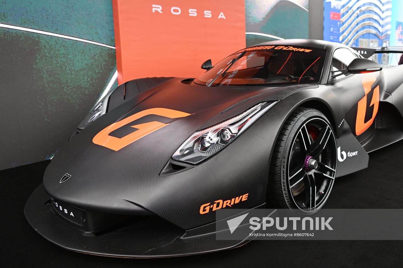 RUSSIA EXPO. Presentation of Rossa, new Russian supercar