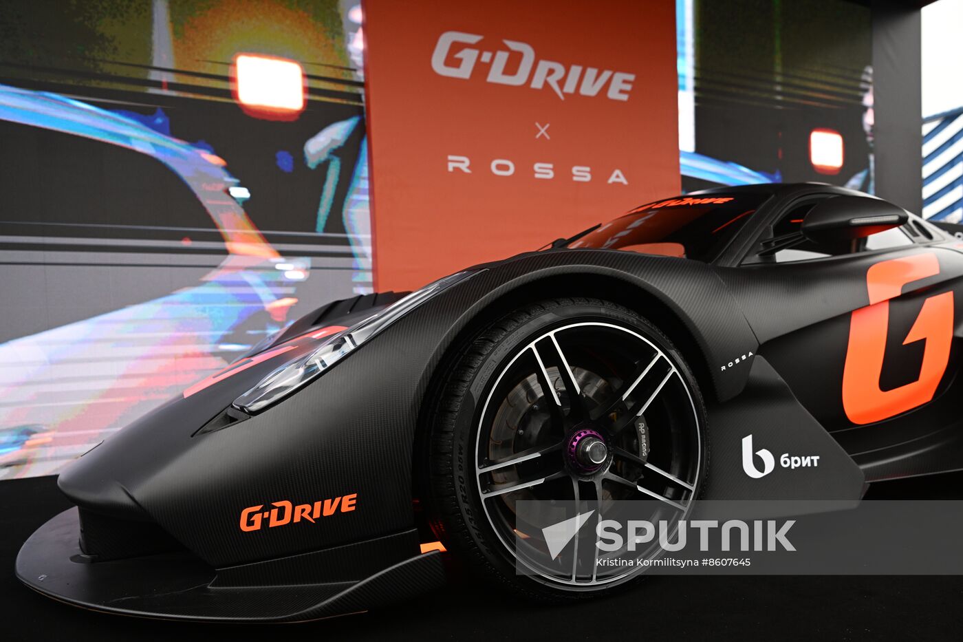 RUSSIA EXPO. Presentation of Rossa, new Russian supercar