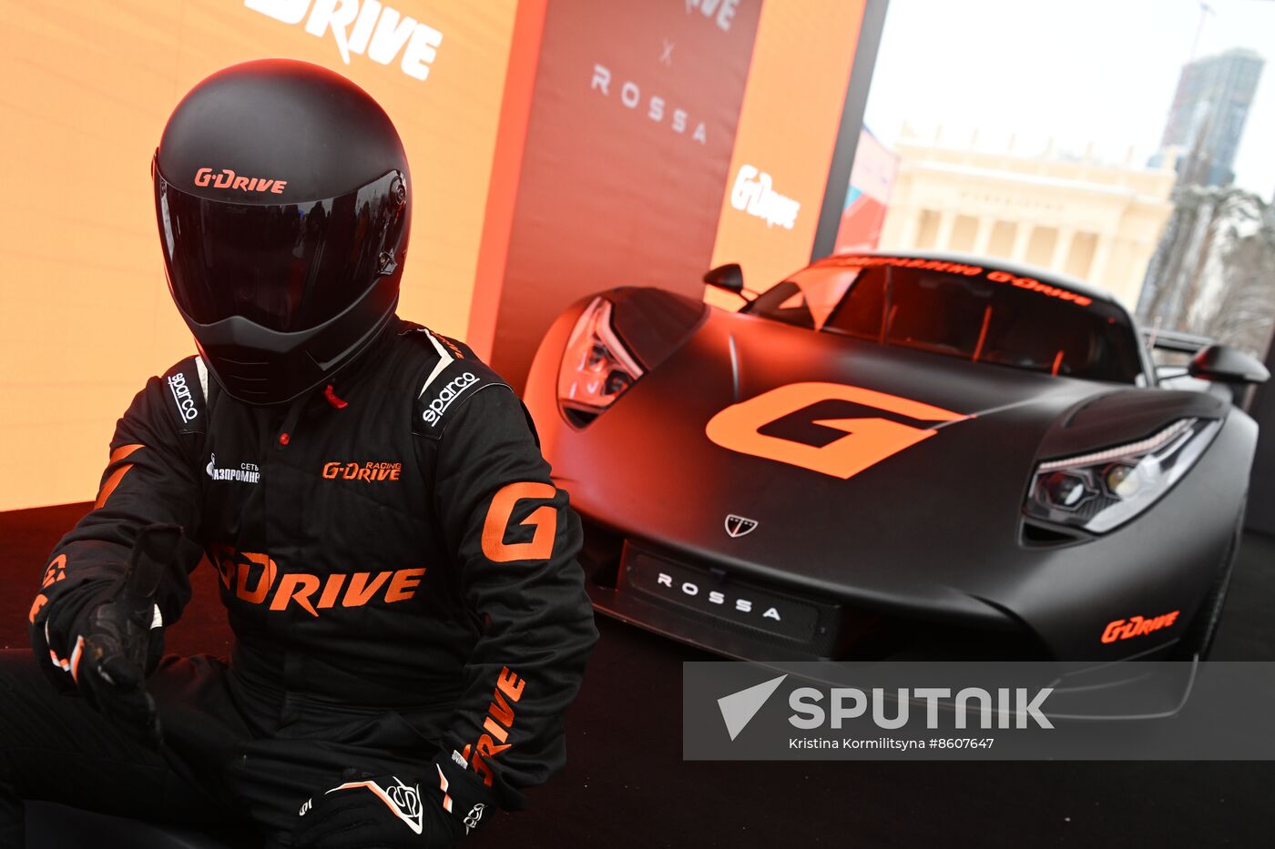RUSSIA EXPO. Presentation of Rossa, new Russian supercar