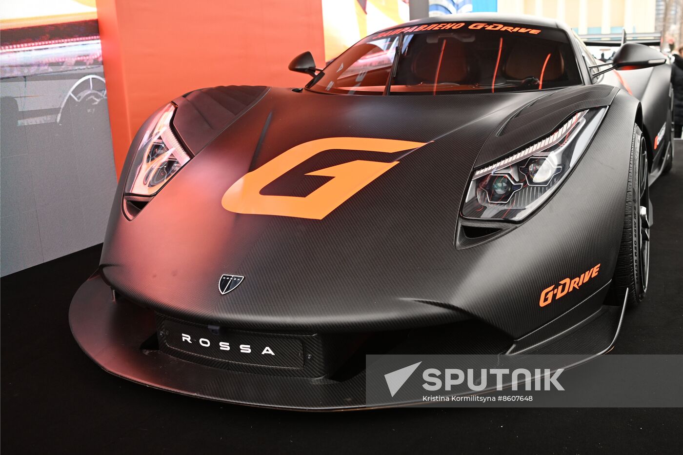 RUSSIA EXPO. Presentation of Rossa, new Russian supercar