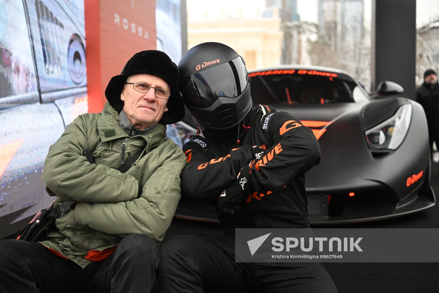 RUSSIA EXPO. Presentation of Rossa, new Russian supercar