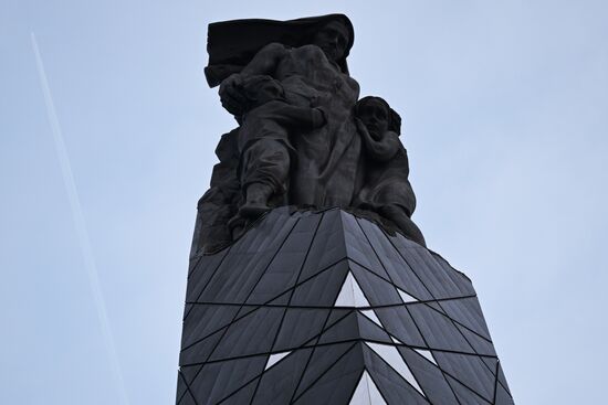 Russia WWII Leningrad Siege Lifting Anniversary Memorial Complex