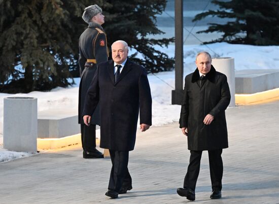Russia WWII Leningrad Siege Lifting Anniversary Memorial Complex