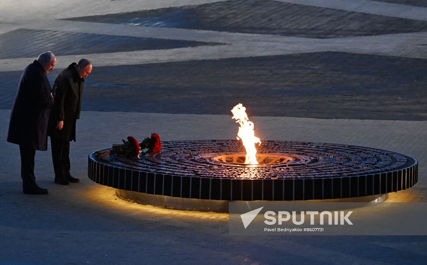 Russia WWII Leningrad Siege Lifting Anniversary Memorial Complex