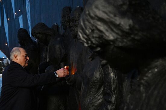 Russia WWII Leningrad Siege Lifting Anniversary Memorial Complex