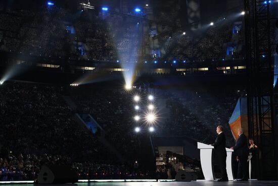 Russia WWII Leningrad Siege Lifting Anniversary Concert