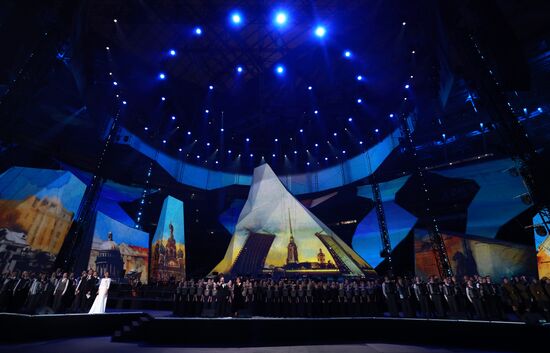 Russia WWII Leningrad Siege Lifting Anniversary Concert
