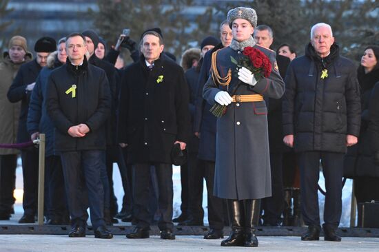 Russia WWII Leningrad Siege Lifting Anniversary Memorial Complex