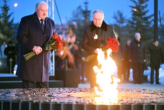 Russia WWII Leningrad Siege Lifting Anniversary Memorial Complex