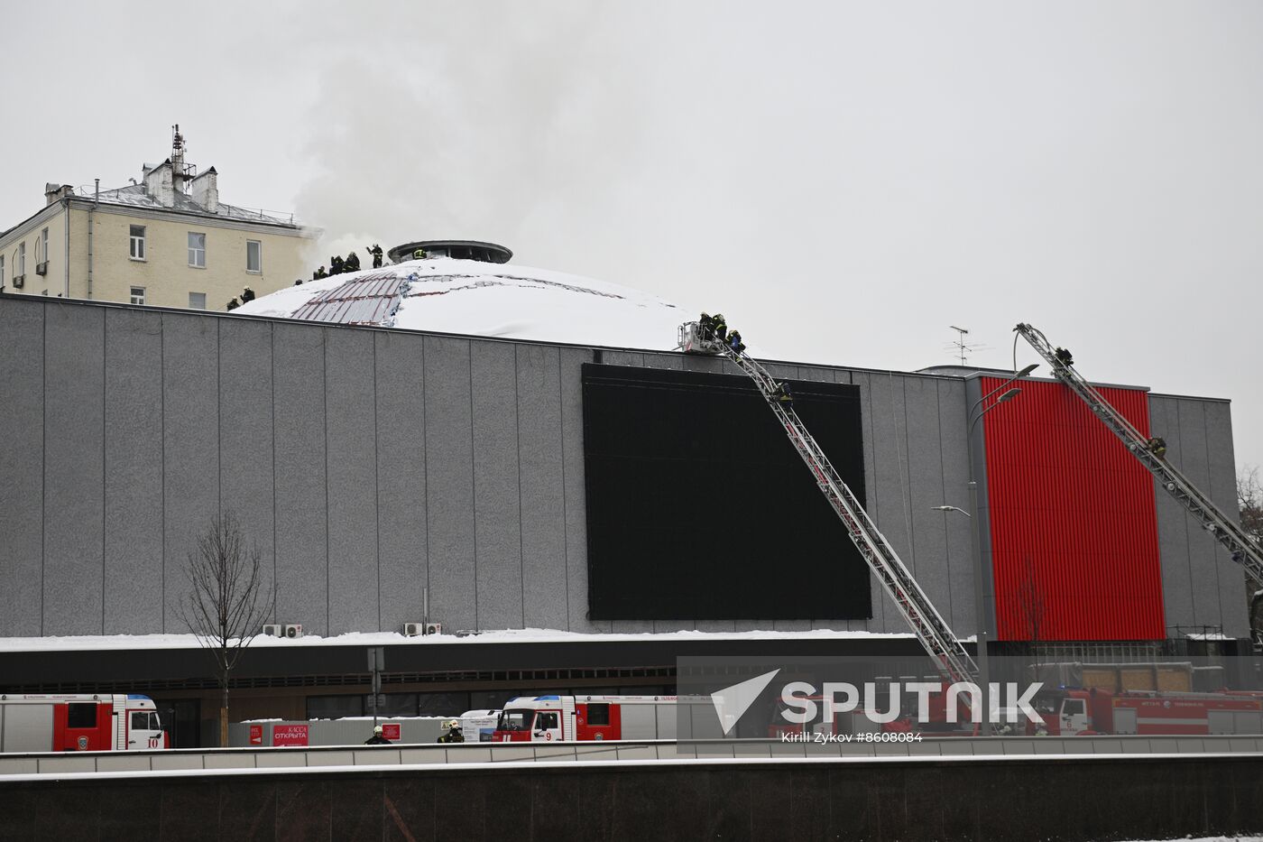 Russia Theatre Fire
