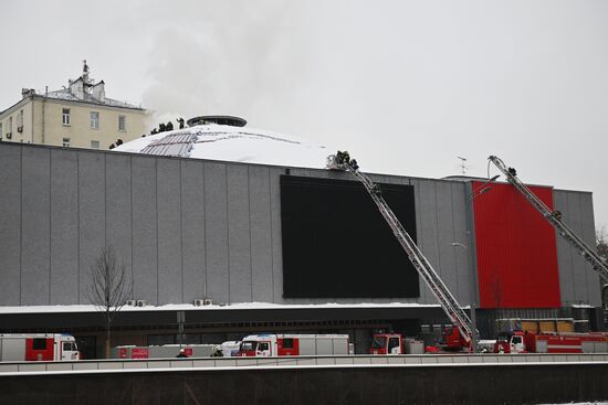 Russia Theatre Fire