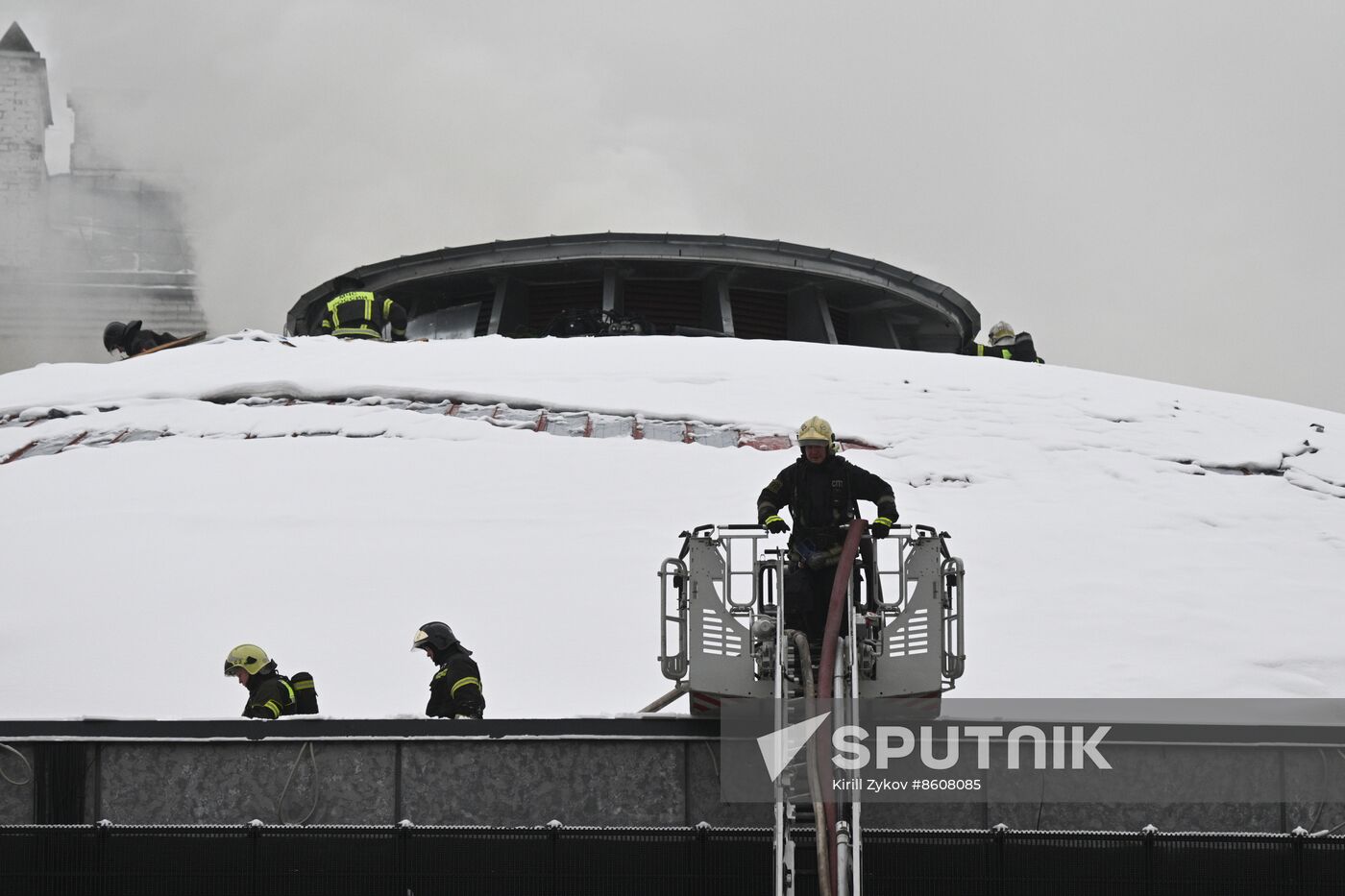 Russia Theatre Fire