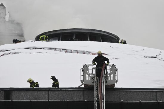 Russia Theatre Fire