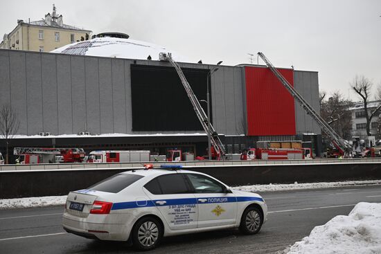 Russia Theatre Fire