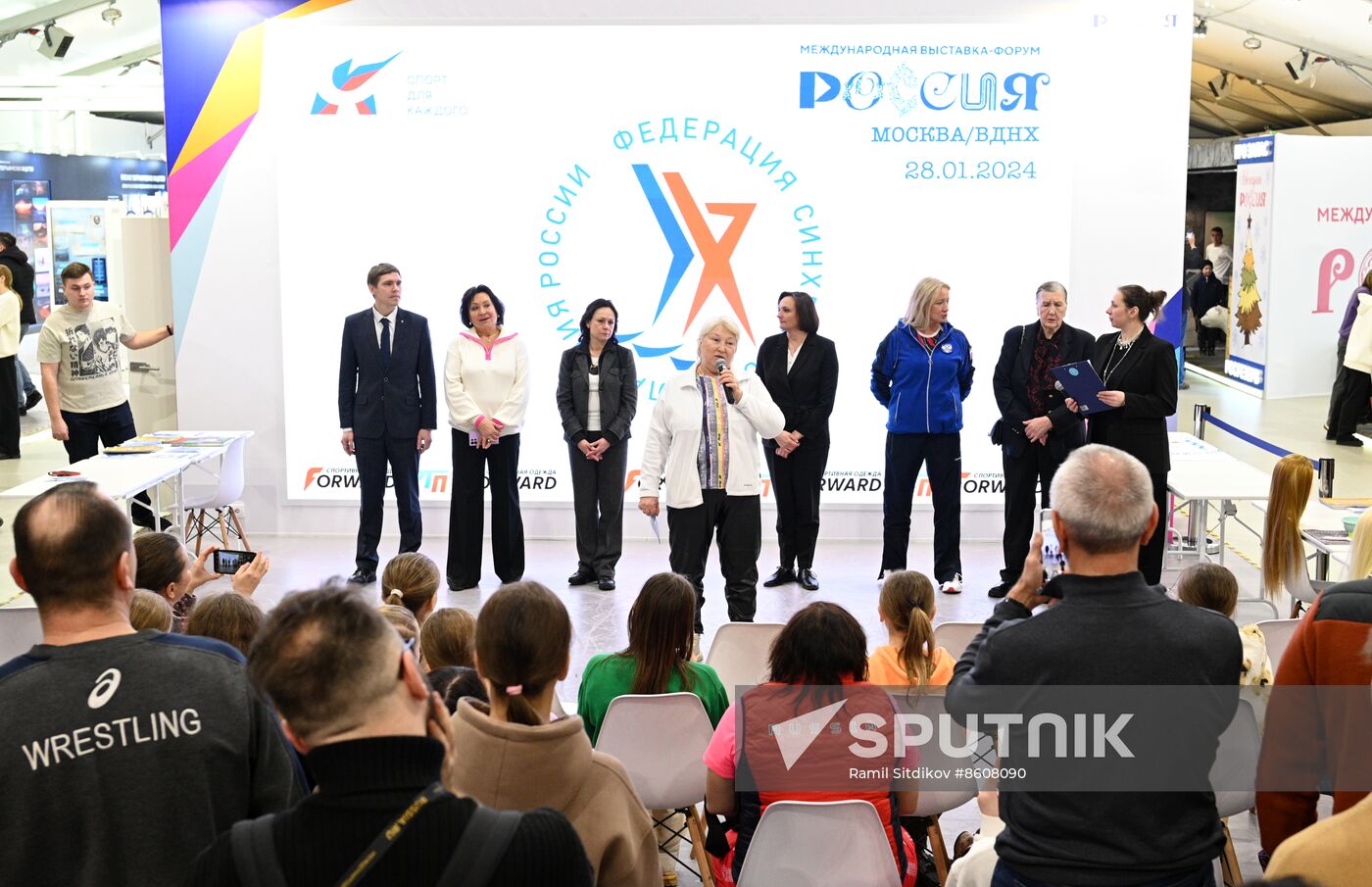 RUSSIA EXPO. Russian Synchronized Swimming Federation Day
