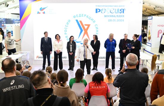 RUSSIA EXPO. Russian Synchronized Swimming Federation Day
