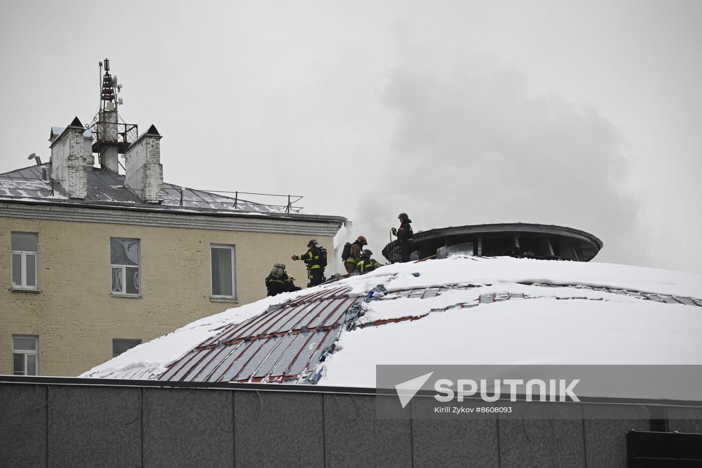 Russia Theatre Fire