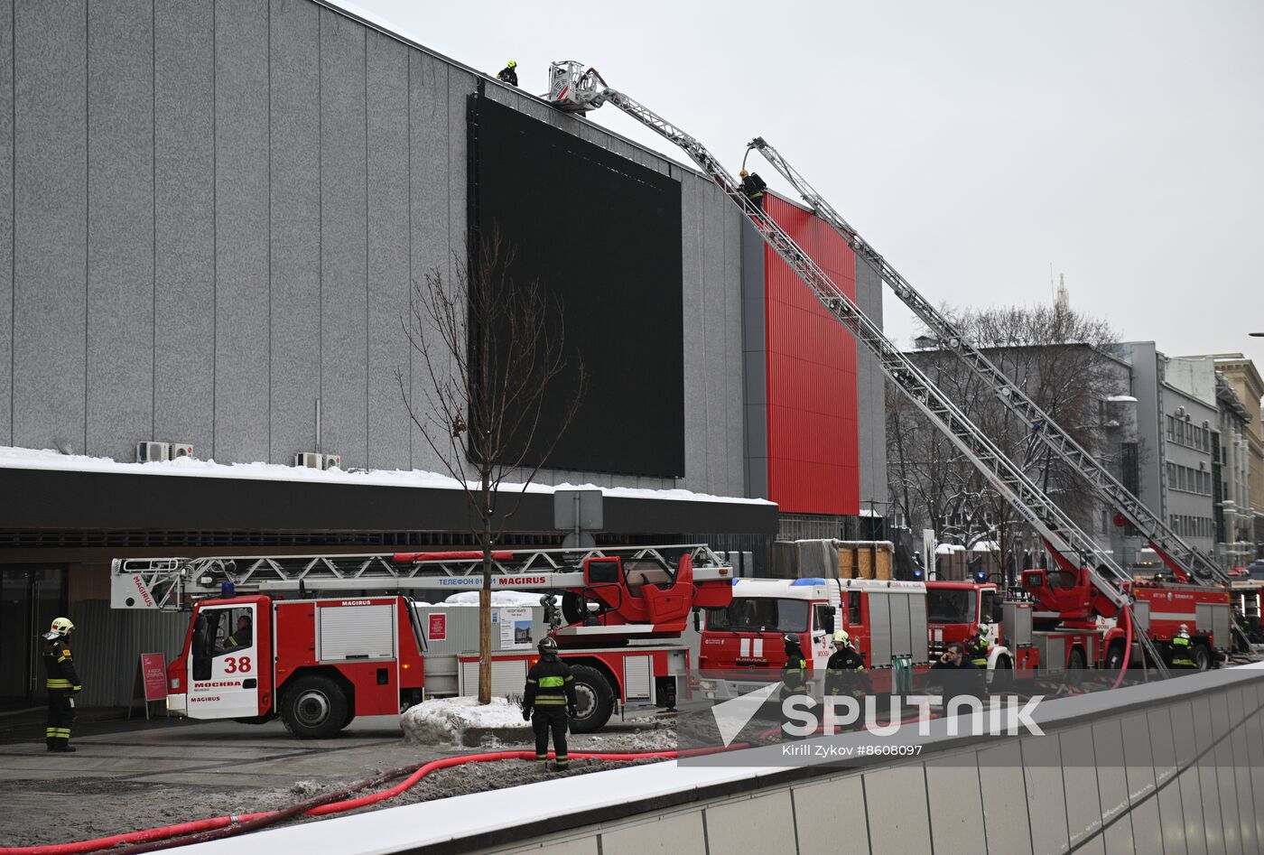 Russia Theatre Fire