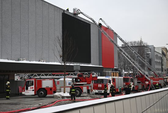 Russia Theatre Fire