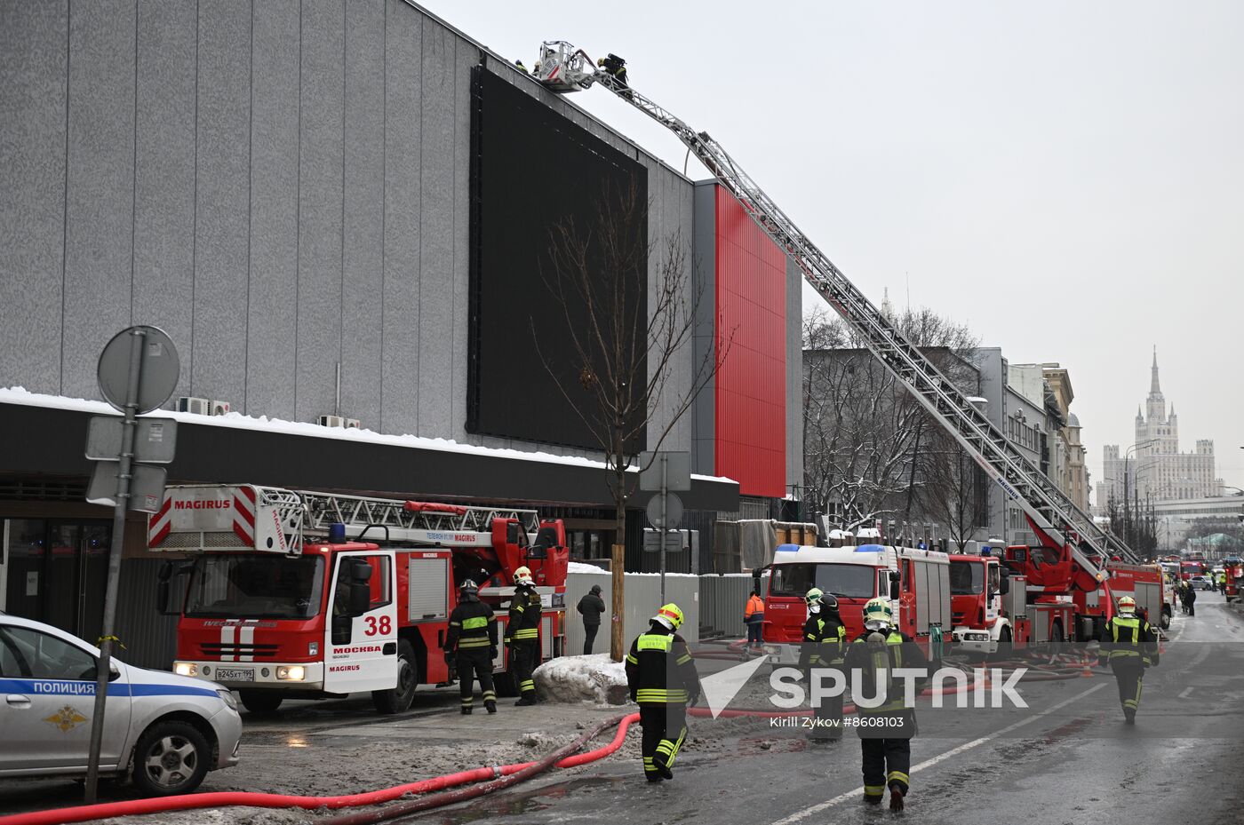 Russia Theatre Fire
