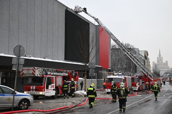 Russia Theatre Fire