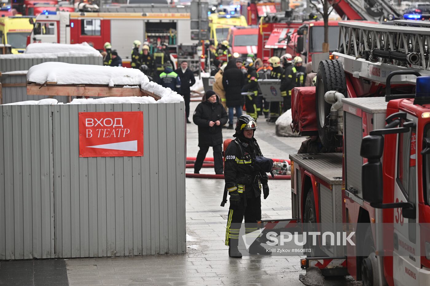 Russia Theatre Fire